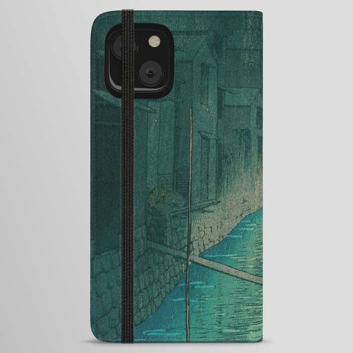 Morning at Onegishi By Kawase Hasui iPhone Wallet Case
