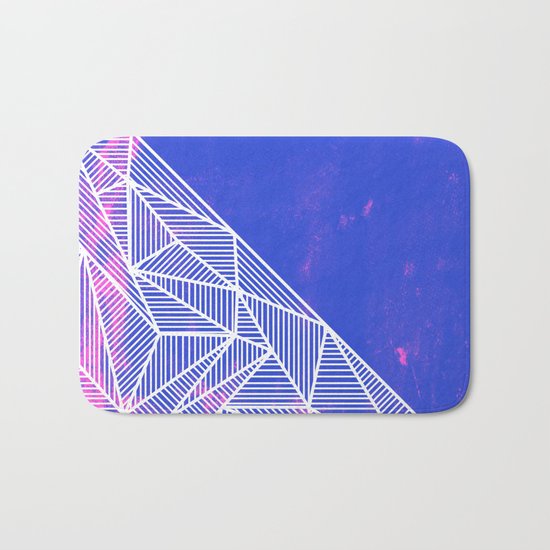 B Rays Geo Punk Bath Mat