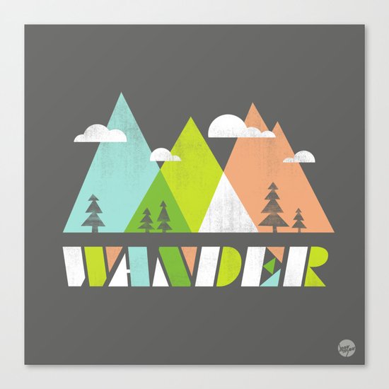 Wander Canvas Print