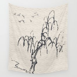 Above the Tree Wall Tapestry