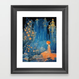 The Orange Tree Framed Art Print