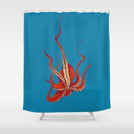 Stitches: Octopus Shower Curtain