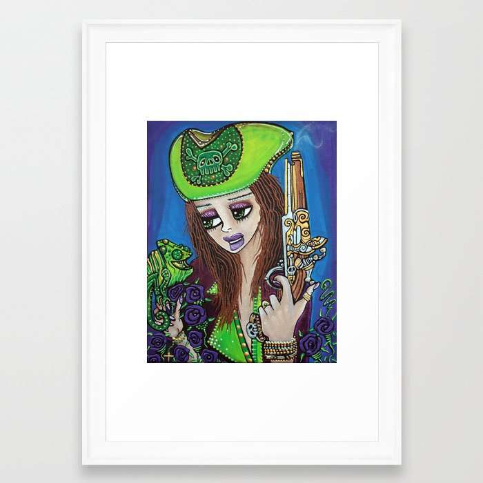Wallpaper Poppet Pirate At Chameleon Cove Framed Art Print By For Android
