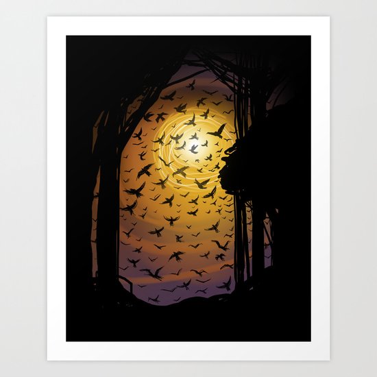 Flock Together Art Print