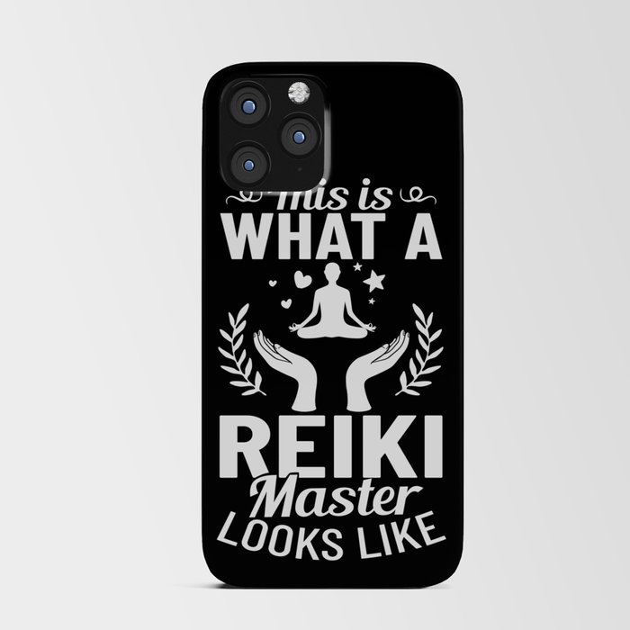 Reiki Healer Energy Healing Music Master Stone iPhone Card Case