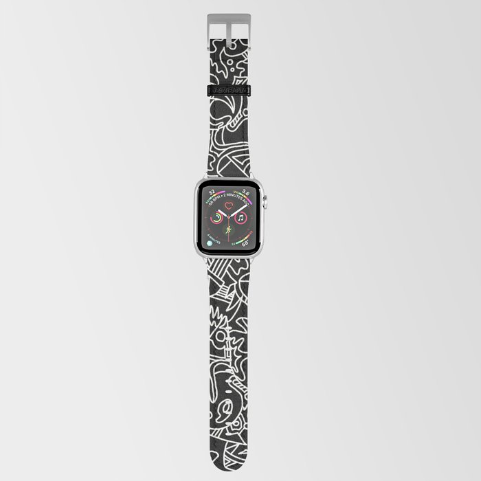 K.O. Senior Show Textile (BW) Apple Watch Band