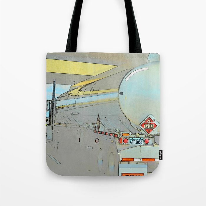 Keep On Trucking Tote Bag By Re16