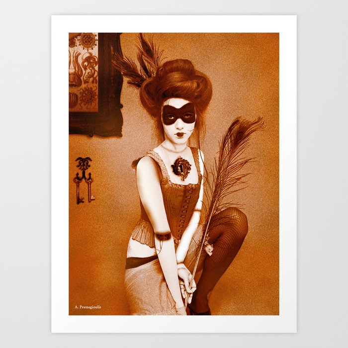 The Clockwork Harlot Art Print