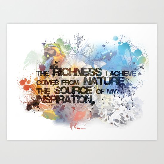 Underwater Art Print