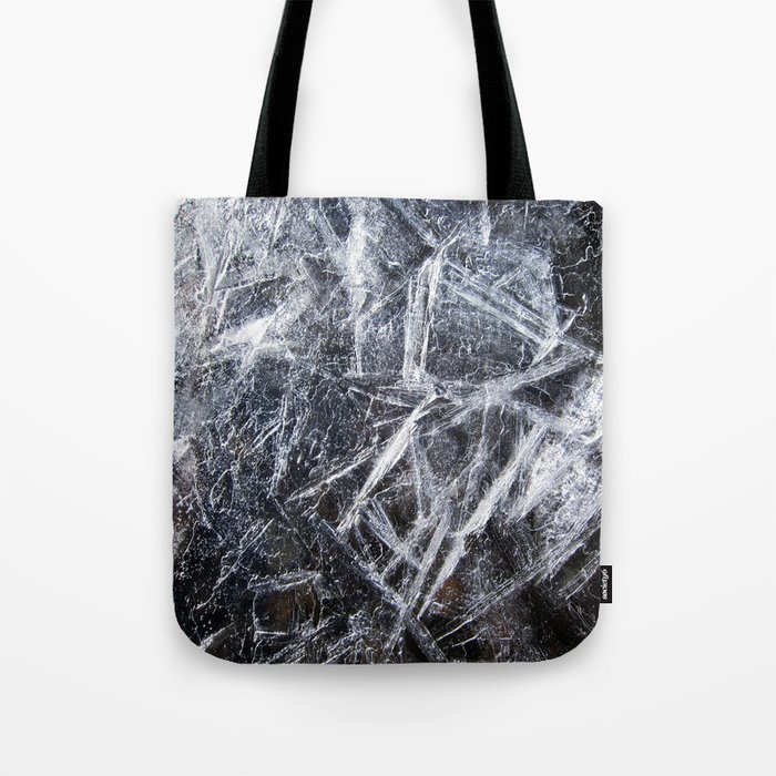 Ice Patterns Tote Bag