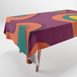 Geometric color mountain 2 Tablecloth