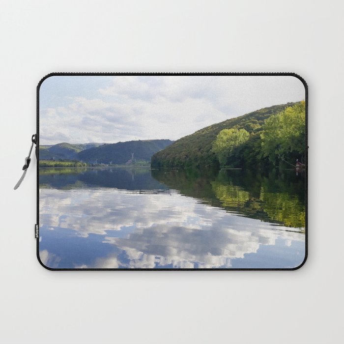 Mountain lake landscape Laptop Sleeve