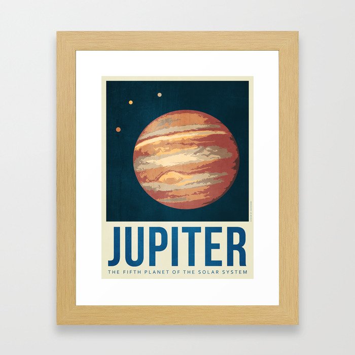 Jupiter Framed Art Print