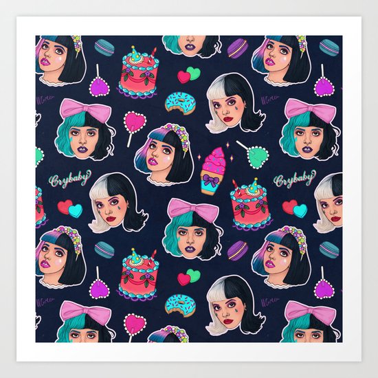 Cry Baby Art Print