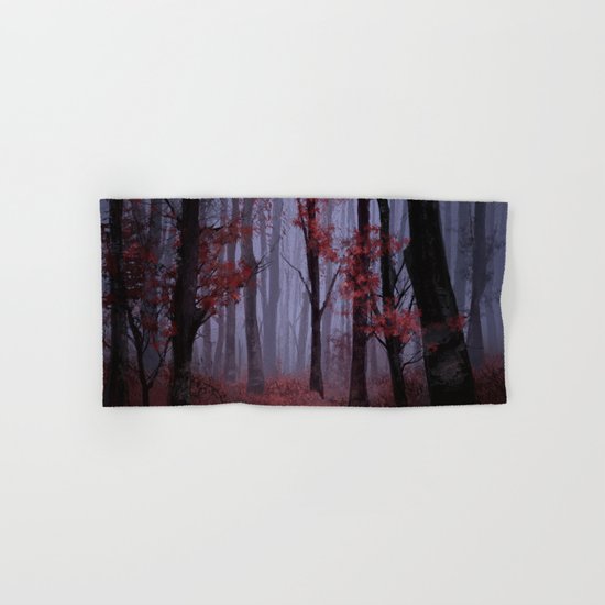 red forest 2 Hand & Bath Towel