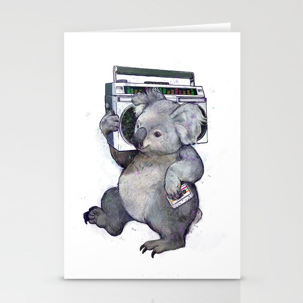 koala  Stationery Cards