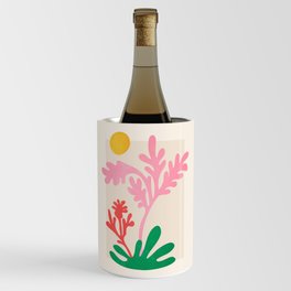Abstract Garden: Matisse Paper Cutouts IV Wine Chiller