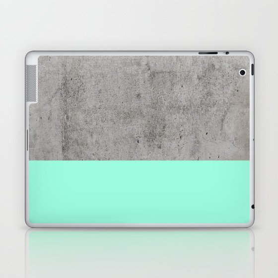 Sea on Concrete Laptop & iPad Skin