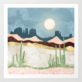 Desert Bloom Art Print