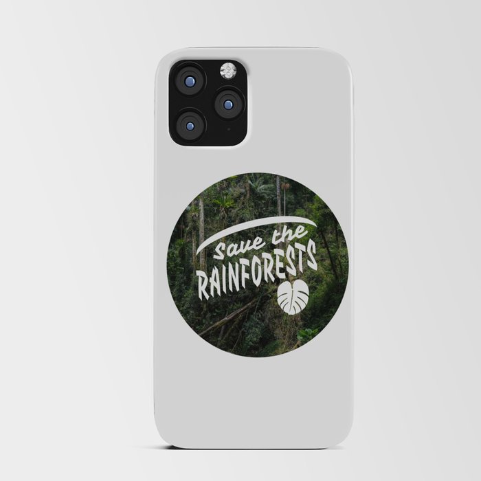 Save the rainforests by Beebox iPhone Card Case