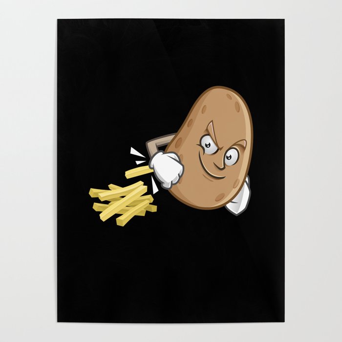 French Fries Potato Fries Poster