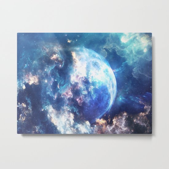 Bulle Spatial Metal Print