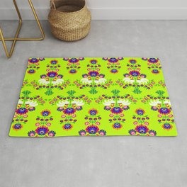 Polish folk pattern Rug