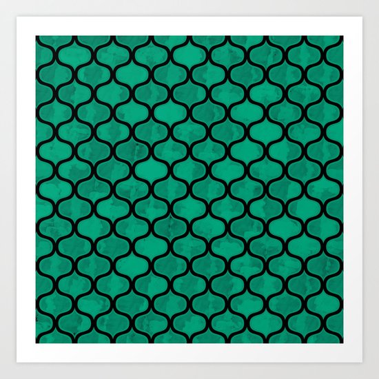 Lovely Pattern VV Art Print