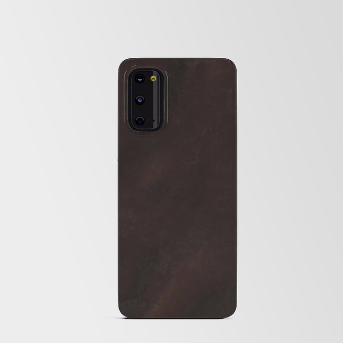 Dark Brown Android Card Case