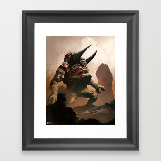 Guardian Framed Art Print