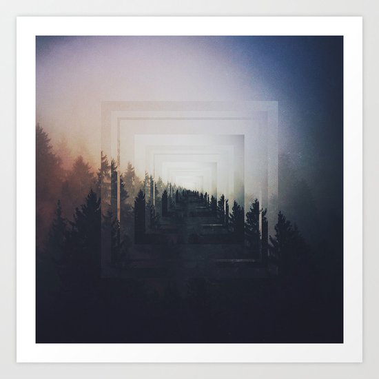 Fractions A87 Art Print