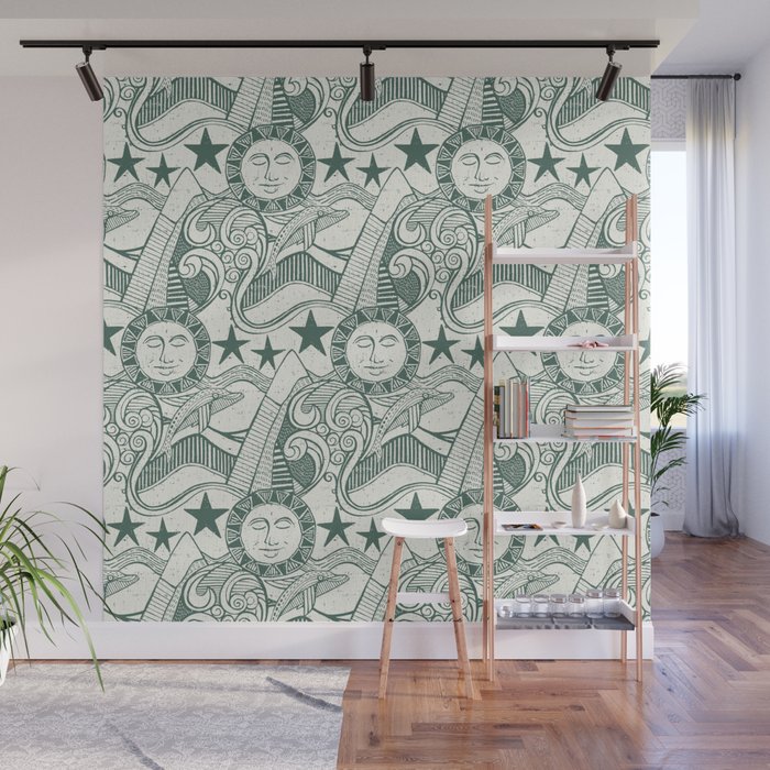 into the wild pine Wall Mural