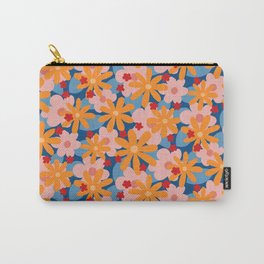 Camo A GoGo Floral in Circus Colors Carry-All Pouch