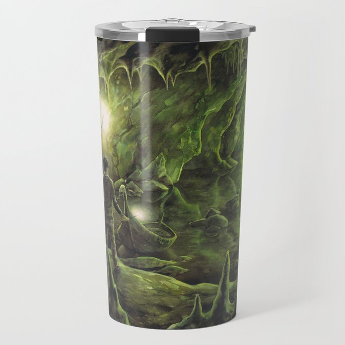 Harry and Dumbledore in the Horcrux Cave Travel Mug