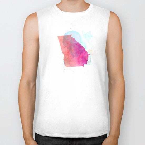 Georgia on my mind Biker Tank