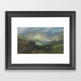The Scottish Highlands Gustave Dore Framed Art Print