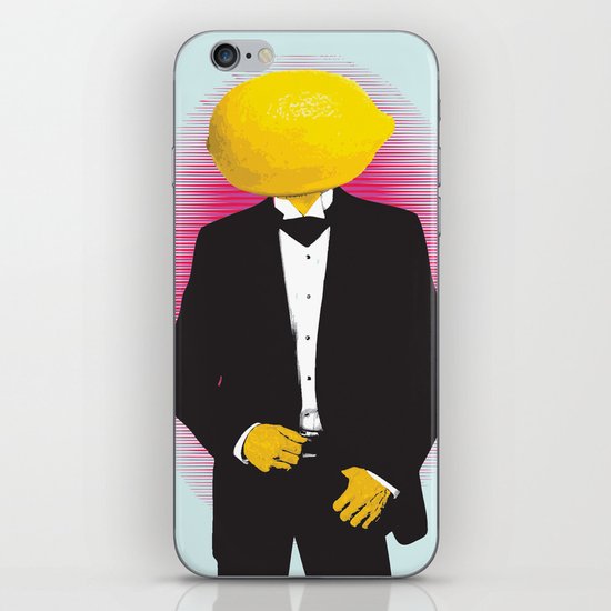 Lemonhead iPhone & iPod Skin