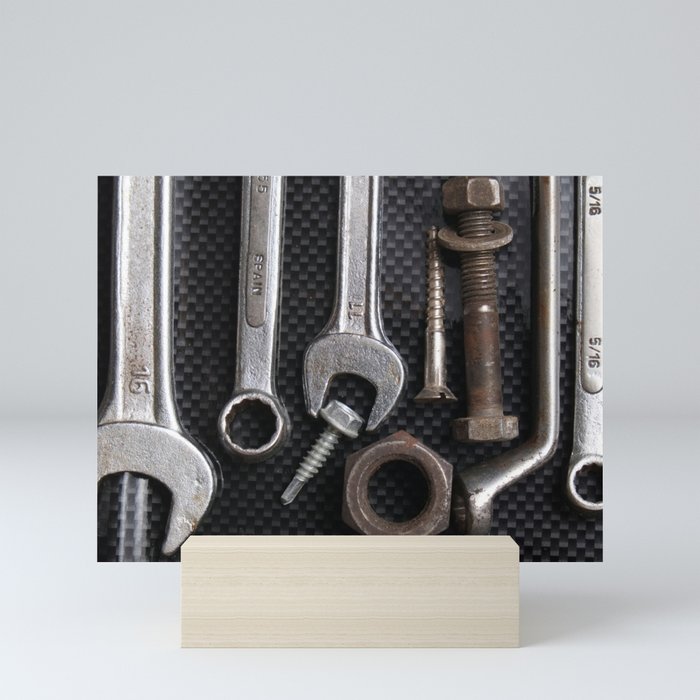 Tool Bench Mini Art Print