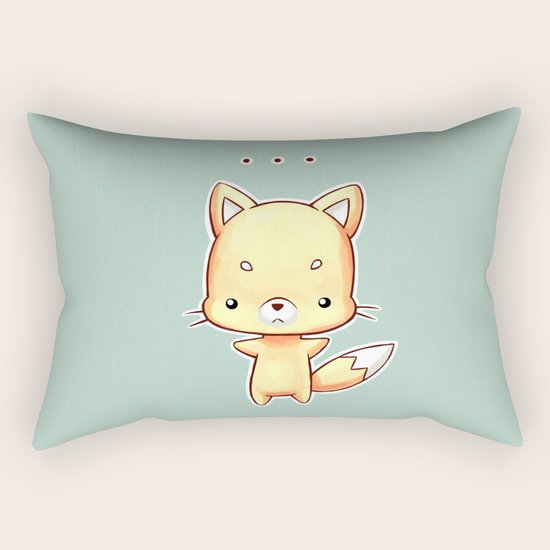 Little Fox Rectangular Pillow