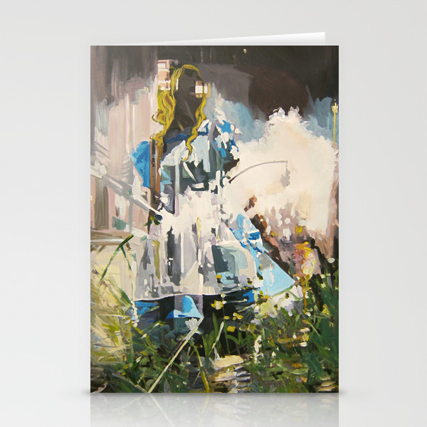 Alice In Wonderland New York Stationery Cards By Picartgallery Society6
