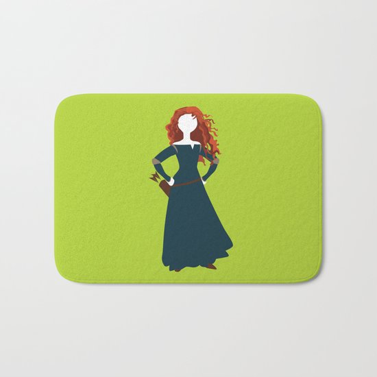 Merida from the Brave Bath Mat