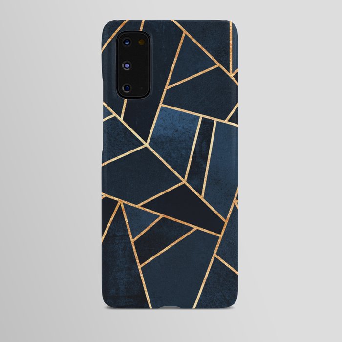 Navy Stone Android Case