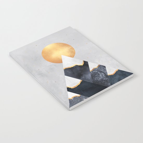 Winter Mountains Notebook