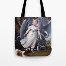 Old One and Pets Tote Bag