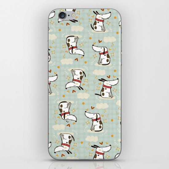 DOGGY IN THE SKY iPhone & iPod Skin