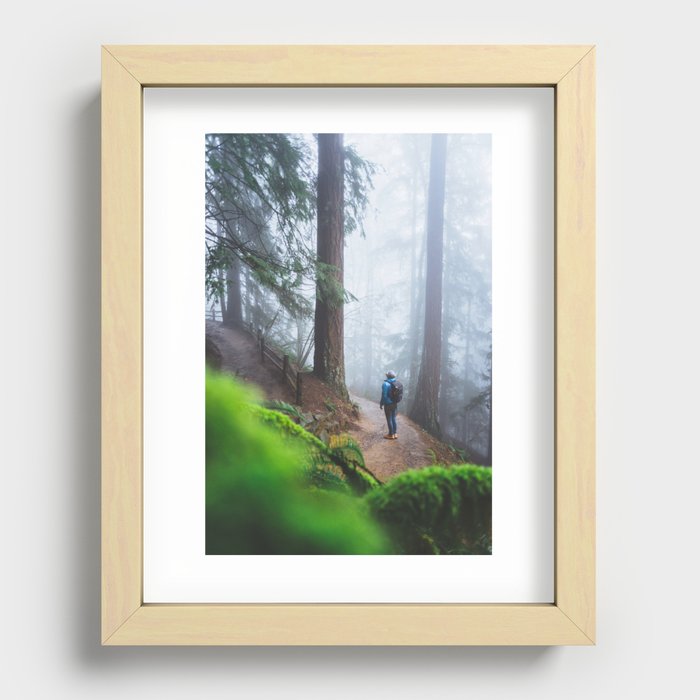Wildwood Trails Recessed Framed Print
