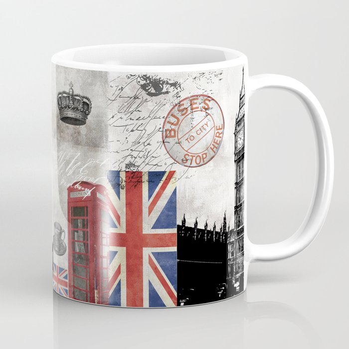 London Collage Coffee Mug