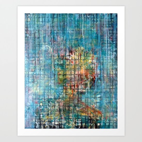 grid portrait Art Print