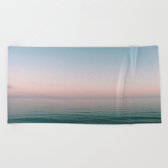 Pastel Ocean III Beach Towel