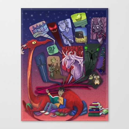 Tales From Home Canvas Print